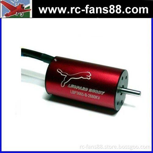 LEOPARD Boat 3665 2680KV 4 Poles Brushless Motor LBP3665/3D